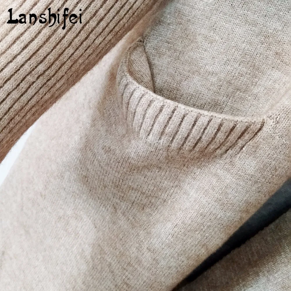 2017 Autumn Winter Knitting Long Cardigan Women Sleeve loose knitting Sweater Outerwear Female Knitted pull femme |