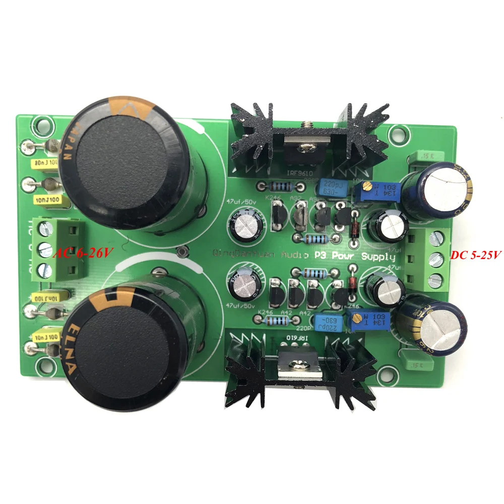 Lusya HiFi скоростной источник питания выход Ультра низкий уровень шума линейный регулятор мощность основной источник питания B6-007