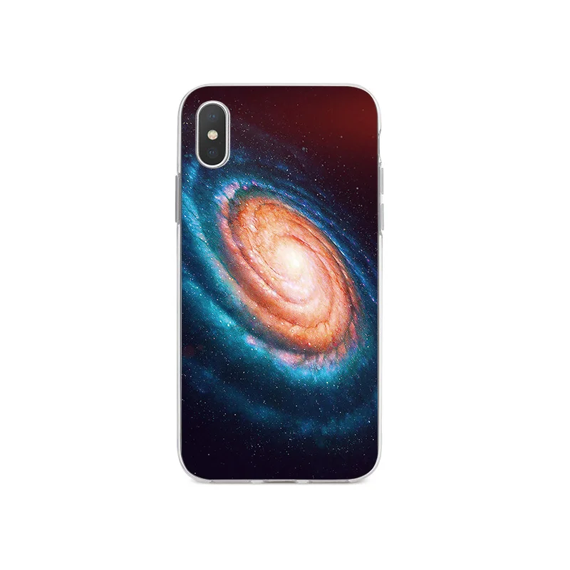 Чехол для Телефона iPhone 6 6S 7 8 Plus 5 5S SE чехол Вселенная молочный путь с рисунком
