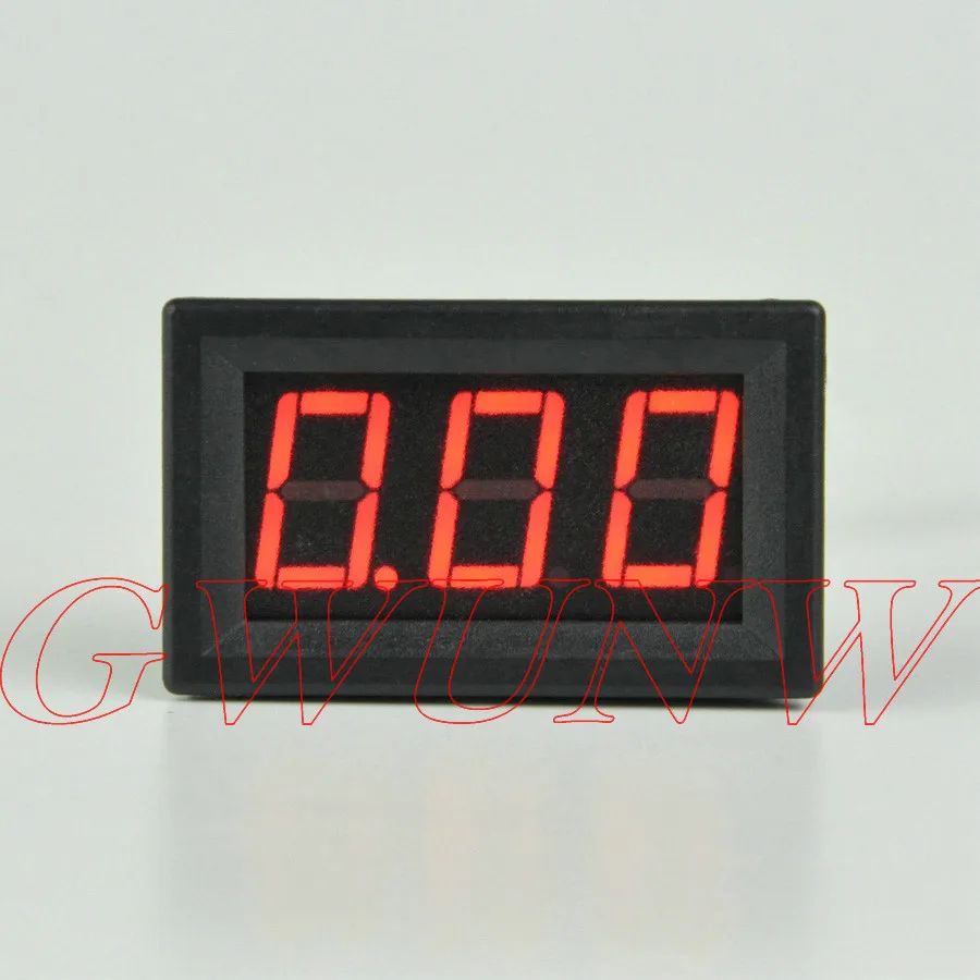GWUNW BY356V DC 0-30V 3 bit digital voltmeter Panel Meter Voltage Tester | Инструменты