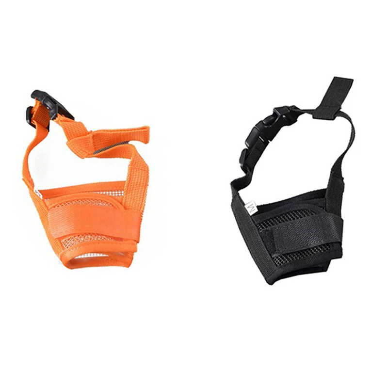 Щенок Pet nylon Материал Регулируемый Маска Анти Кора Укус сетка мягкая рот морда