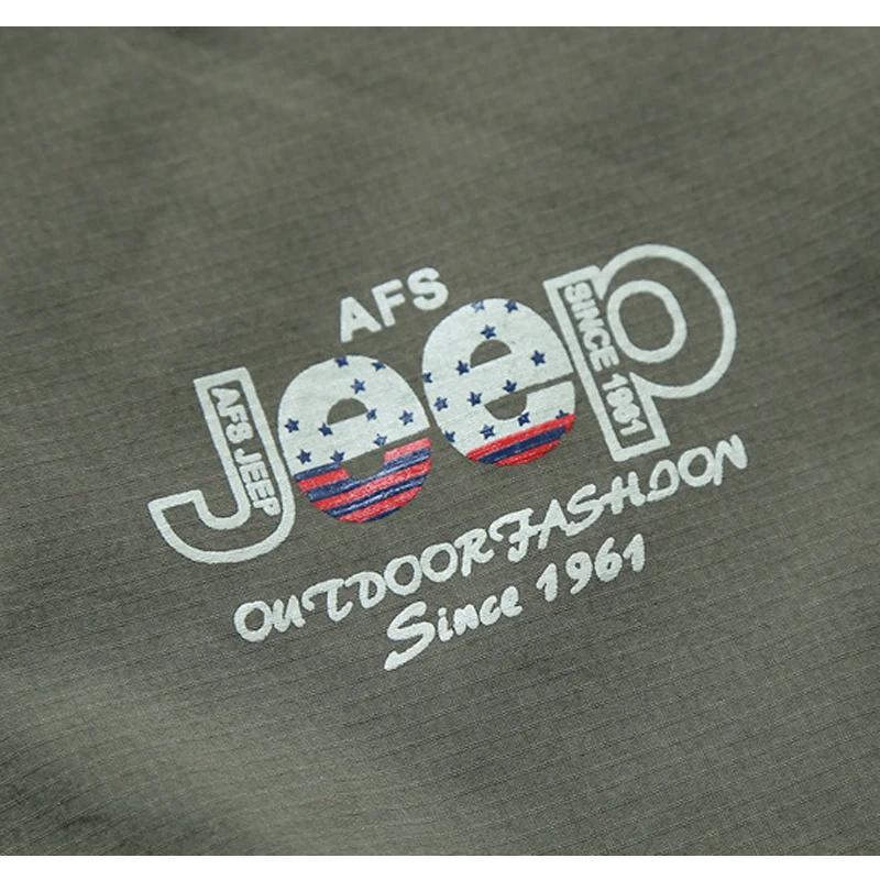 Для мужчин куртка 2017 AFS джип бренд Демисезонный модные однотонные Цвет Стенд