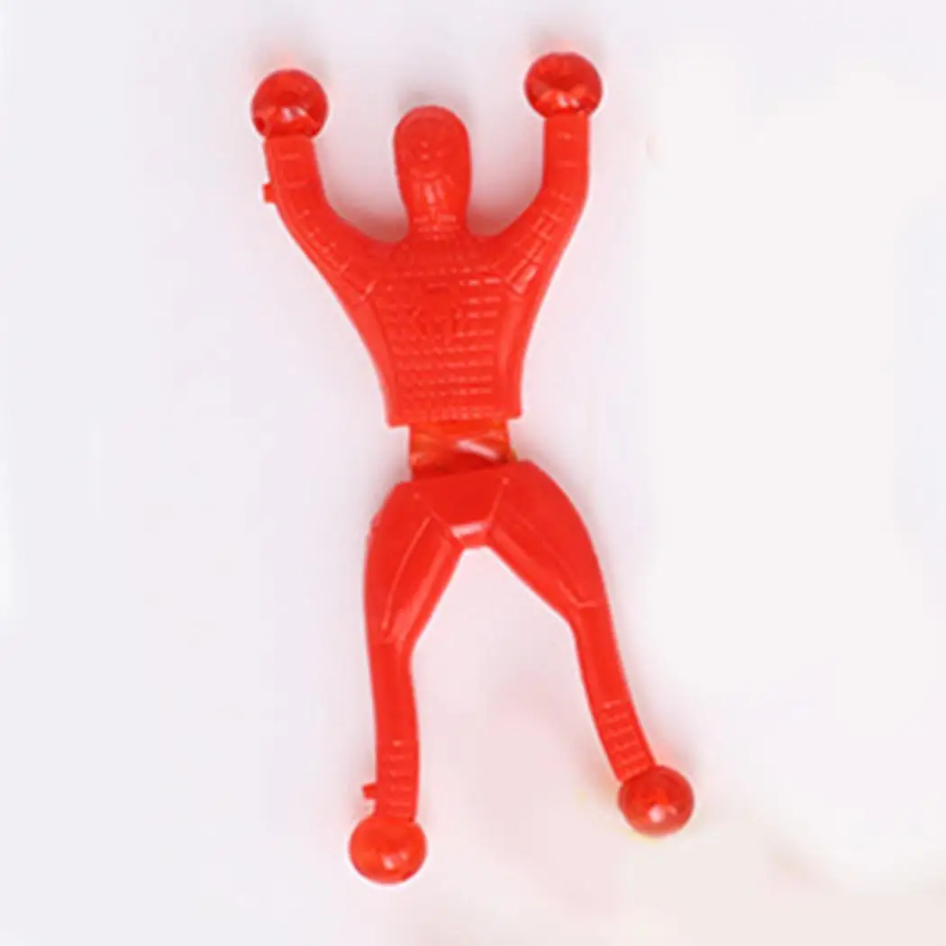 Забавная Гибкая детская игрушка липкая стена старше 3 лет скалолазание флип