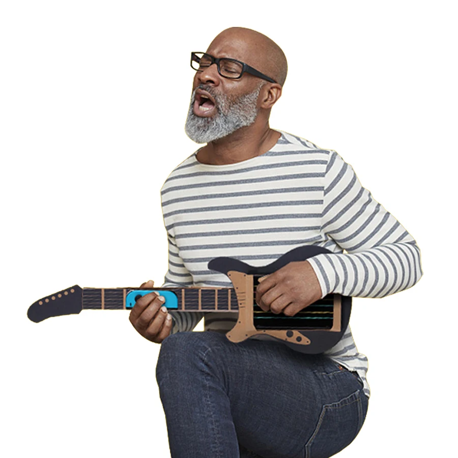 Гитарный набор для торжеств торцевой переключатель Joy-con музыкальный игрушек-con