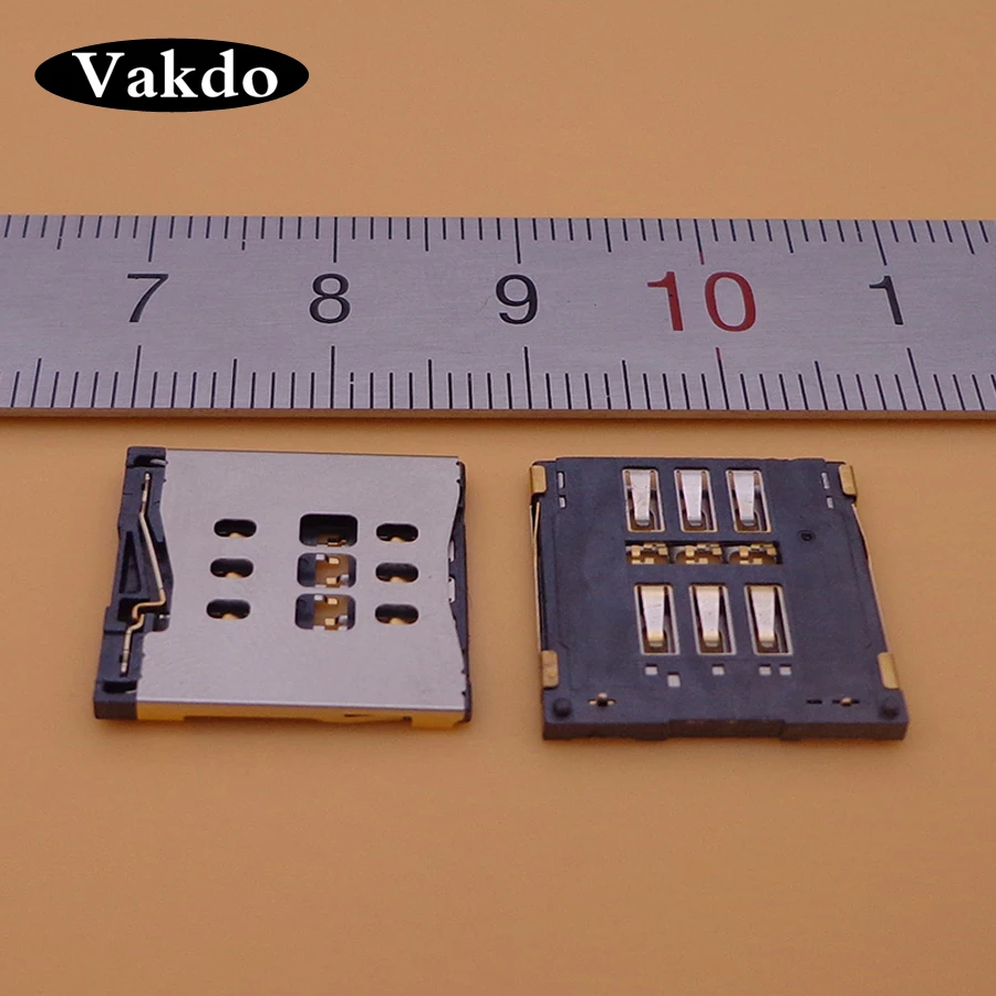 30 шт./лот разъем для SIM карты держатель картридера сменная ремонтная деталь