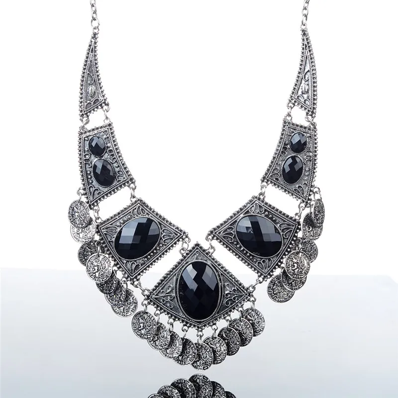 Модное черное винтажное ожерелье чокер IMIXLOT для танца живота|jewelry choker necklace|fashion