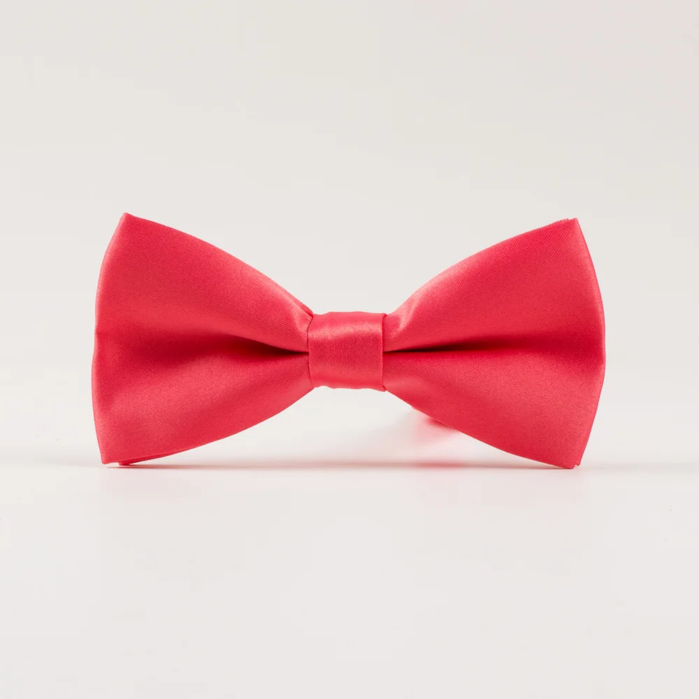16 Цвета Solid Bow Tie Для мужчин Регулируемый полиэстер лук галстук-бабочка для мальчиков и девочек Карамельный цвет Жених выпускного вечера вечерние Для женщин с бантом - Цвет: Color 11