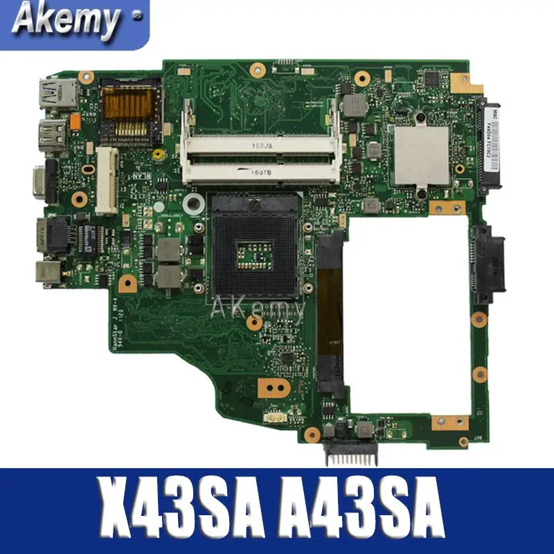 Материнская плата для ноутбука Amazoon K43SA For Asus K43S A43S X43SA A43SA K43 тест оригинальная