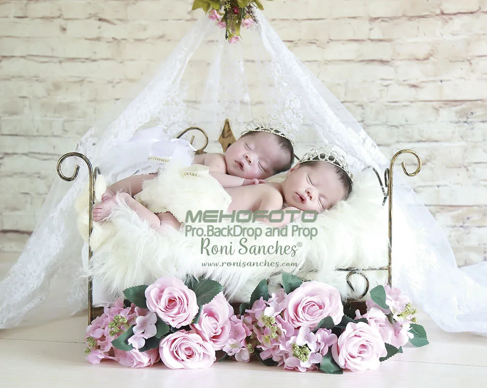 Фон для фотосъемки с изображением кирпичной стены и деревянного пола|cloth