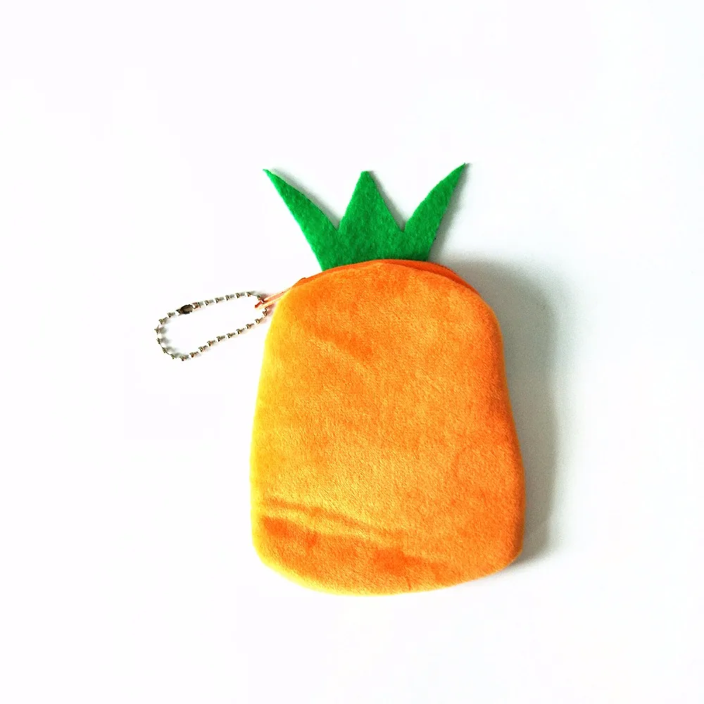 Женский кошелек M117 с изображением фруктов милая семья мультяшных для мелочи