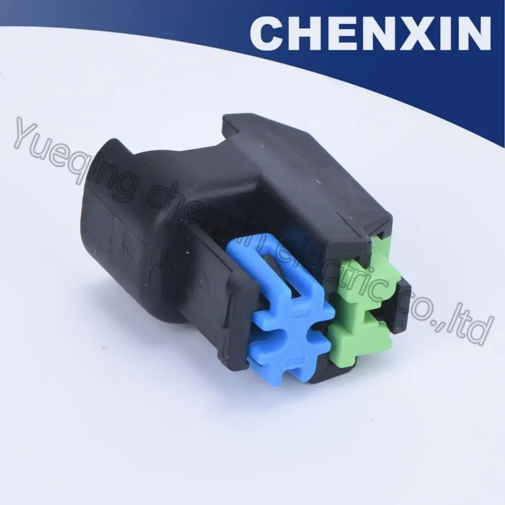 Черный 2pin V6 USCAR Авто Топливная линия быстрая розетка 15419715 EV6 LS2 3 ID 1000 инжектор