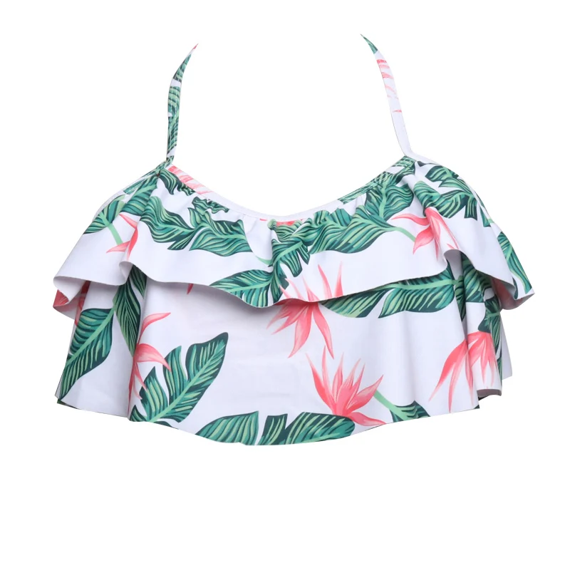 Bikini Separate Swimsuit Women Tops And Bottoms Swimwear Woman Ruffle High Waist Swimsuit Female Swimming Suit For Women