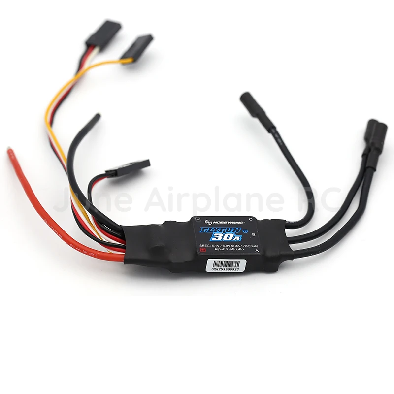 Лидер продаж Hobbywing FlyFun V5 30A 40A 60A 80A регулятор скорости бесщеточный ESC 2-6S Lipo с функцией DEO - Цвет: FlyFun V5 30A