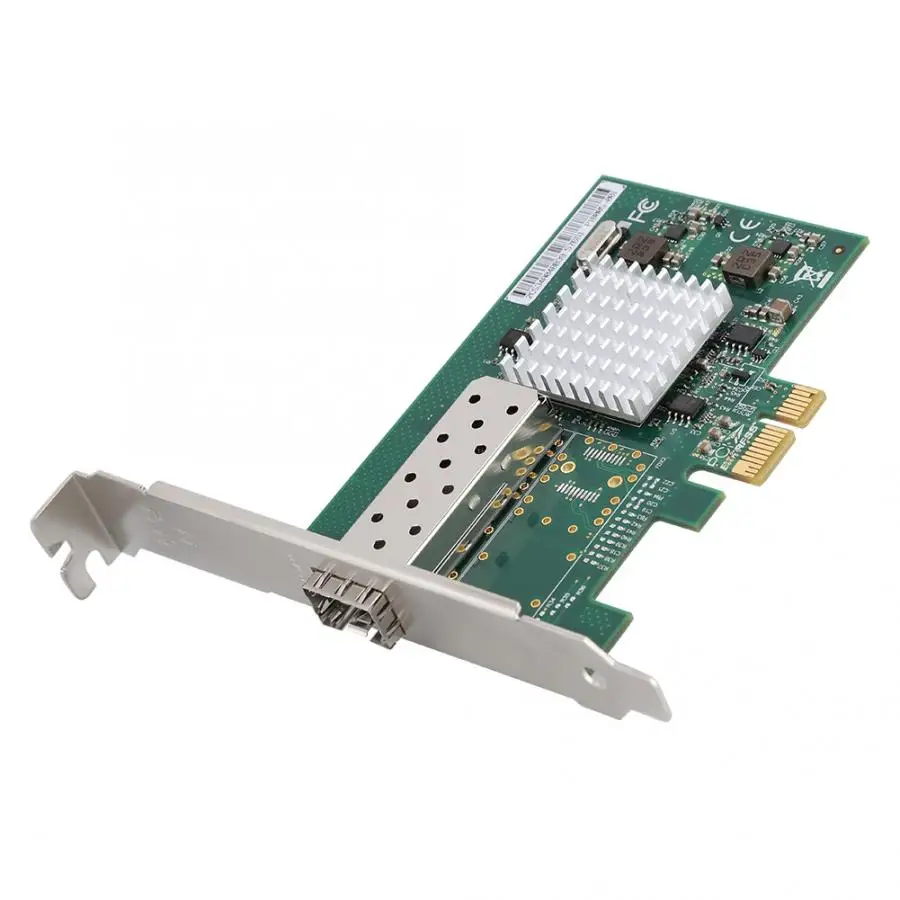 Для Intel 82576EB PCI-E однопортовая гигабитная сетевая карта волоконный адаптер E1G42EF 2019 |