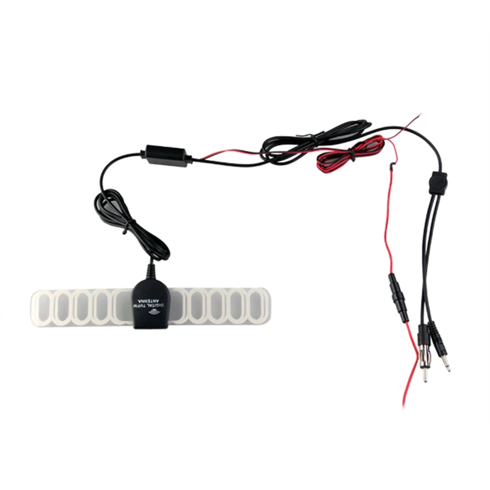 Усилитель сигнала автомобиля антенна DVB T AM FM радио ТВ усилитель Сигнала Антенна