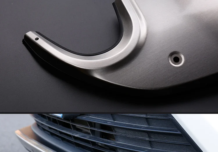 Front+ Rear Bumper Diffuser Protector Guard Skid Plate For 16-18 Toyota RAV4 BY EMS