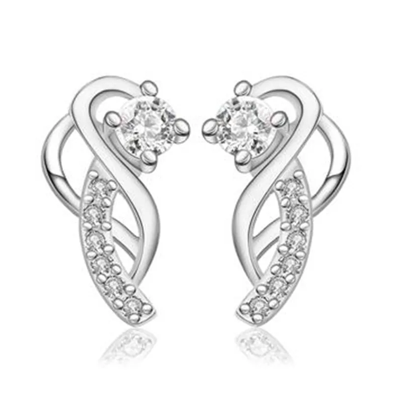 Модные серьги с крыльями из серебра 925 пробы персонализированные серебряные