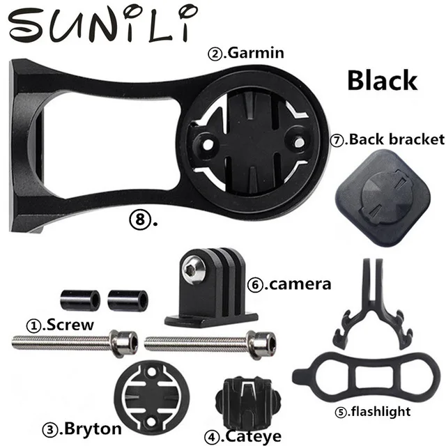 New Premium Garmin код кронштейн 130/200/510/800/810/1000 Bryton/Cateye фонарик кронштейн для монтажа камеры