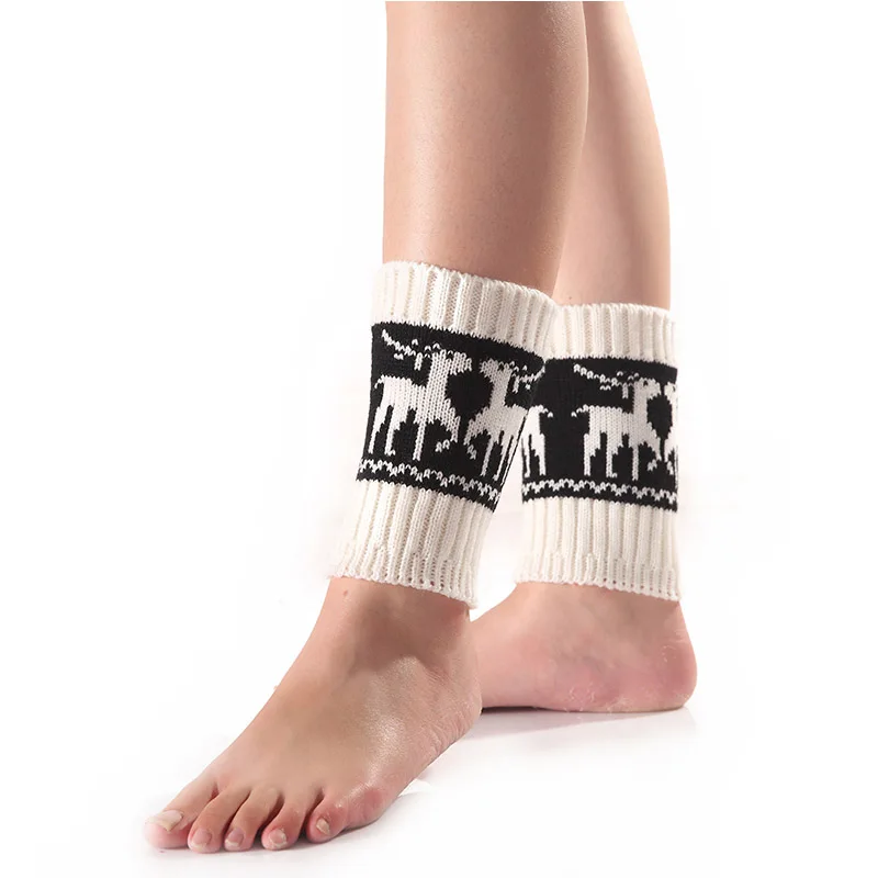 Оптовая продажа ботинки из кожи лося носки гетры зимние короткие женские