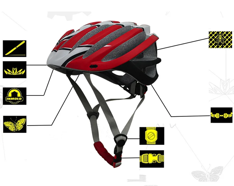 Защитный шлем унисекс для горного велосипеда взрослых езды на велосипеде