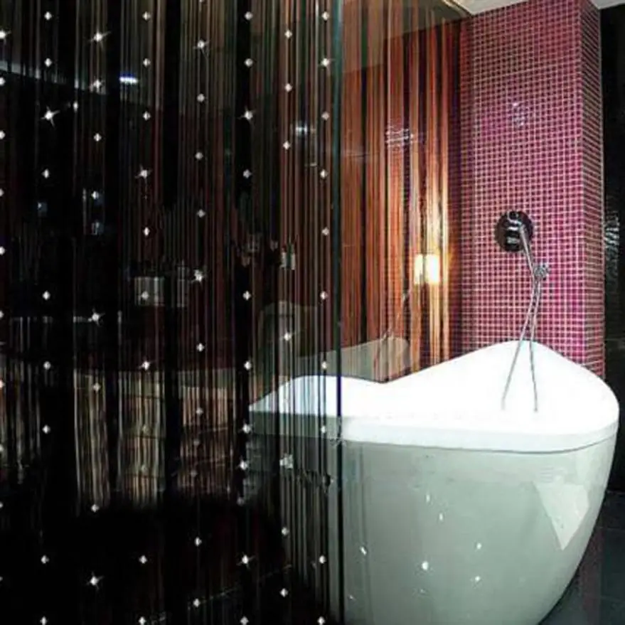 Новейшая декоративная занавеска с бусинами дверь окно панель разделитель