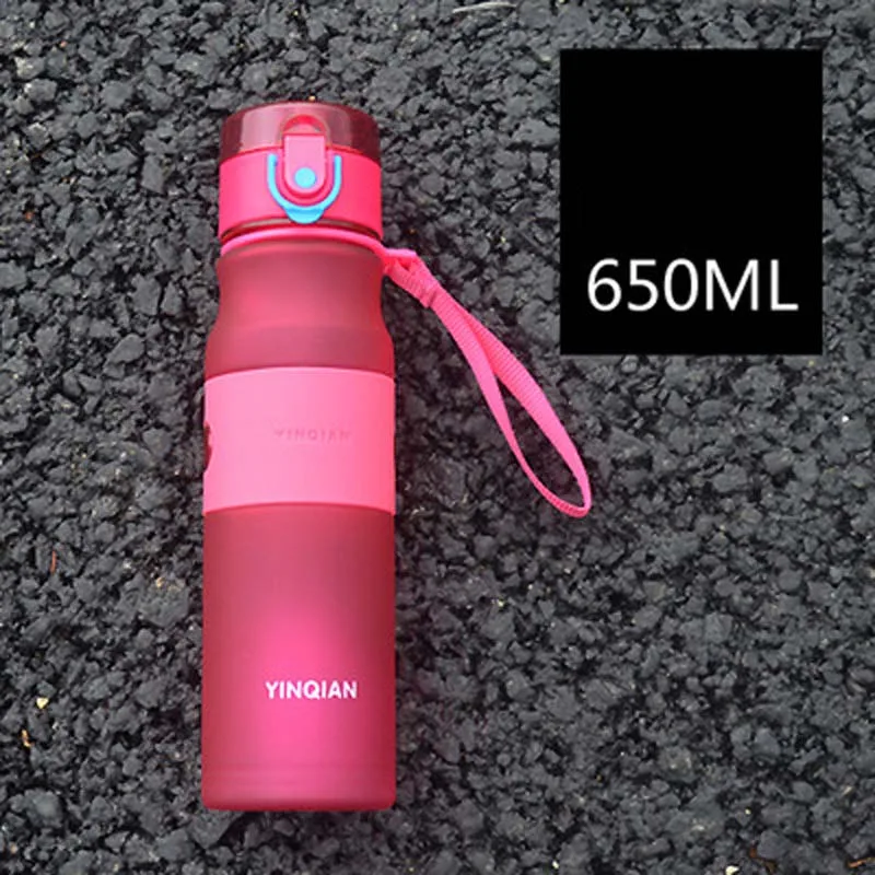 650ml L Rose Strap 320 мл Пластик Детская кружка для кормления с соломенная шляпа для детей утечка-узнать питьевой воды по производству бутылочек для кормления Бутылка для молока чашка без добавления бисфенола А - Цвет: 650ml L Rose Strap