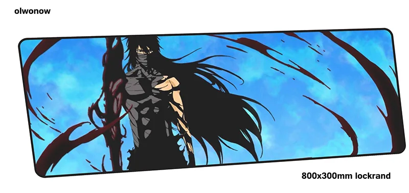 design 10 BLEACH Коврик для мыши 80x30 см Модный игровой коврик для мыши большой геймерский коврик HD игровой с узором компьютерный стол padmouse клавиатура большие игровые коврики - Цвет: design 10