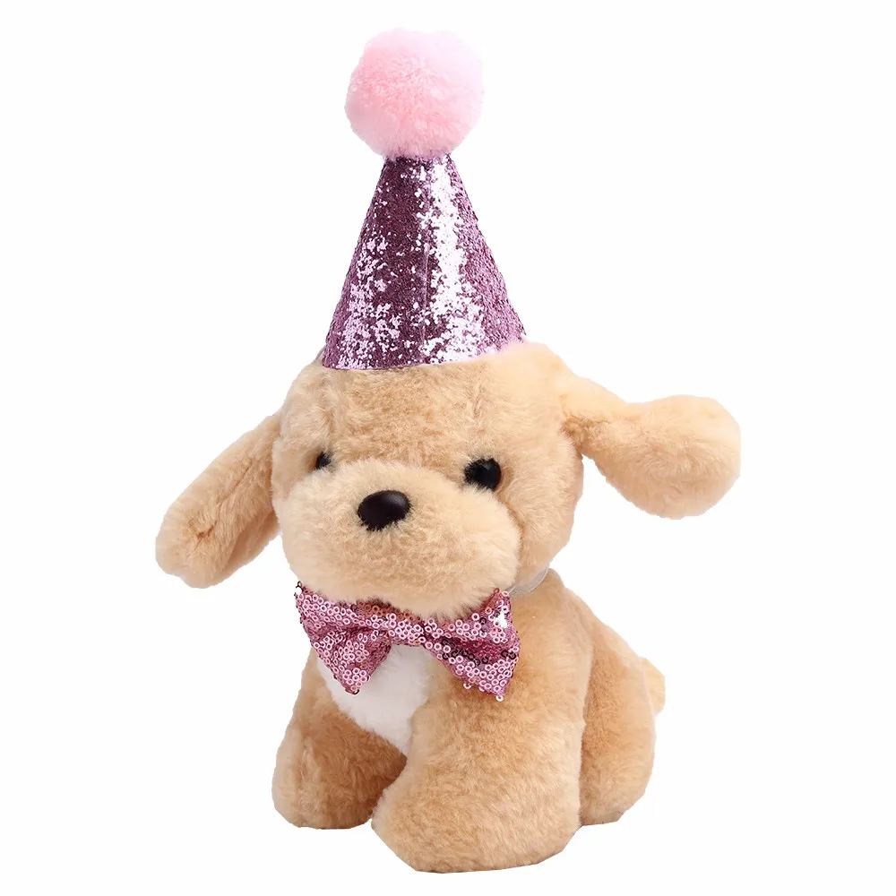 Шапки для собак домашних животных 2 шт./компл./набор костюм на день рождения с