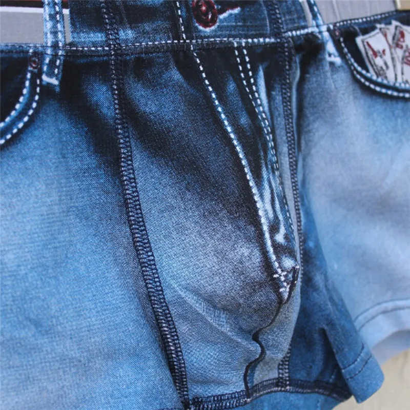 Мужские джинсовые брюки с 3D принтом мужские плоские kurze hosen herren pantalones cortos