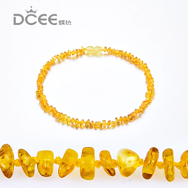 100% подлинное натуральное ожерелье Ambar детские подарки для прорезывания зубов