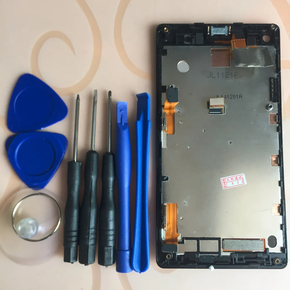 Сенсорный экран для Sony Xperia L S36h S36 c2105 c2104 дигитайзер сенсорного экрана + ЖК дисплей