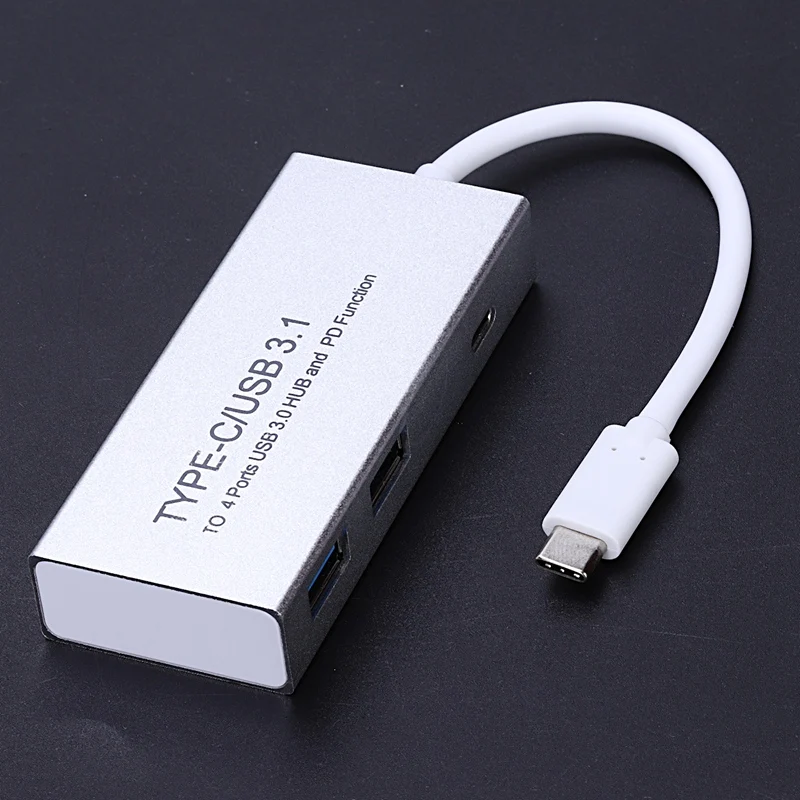 Usb type C/Usb 3 1 до 4 портов Usb3.0 концентратор с Pd разделитель функций кабель переходник