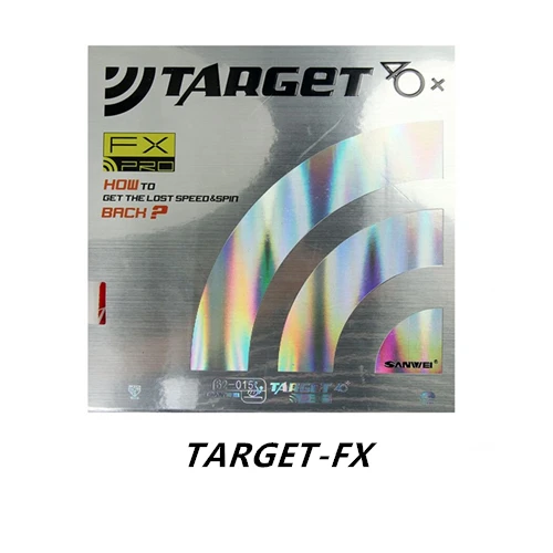FX-BLACK SANWEI TARGET Table Tennis Rubber PRO FX Europe 40+ антилипкий контроль спин пинг понг tenis de mesa - Цвет: FX-BLACK