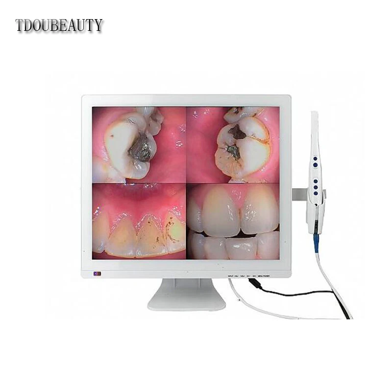 TDOUBEAUTY HD Стоматологическая Интраоральная Камера M 978 (2 в 1)+ автономные 17 дюймовый