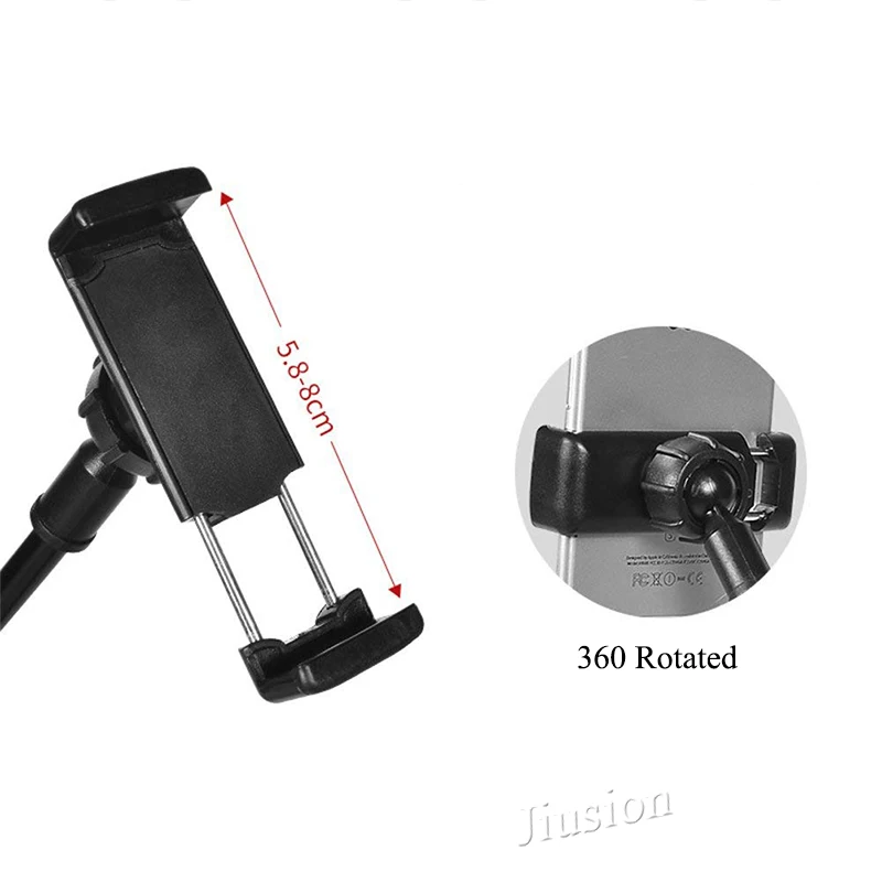 Светодио дный LED Selfie кольцо свет лампы и держатель телефона фото камера с