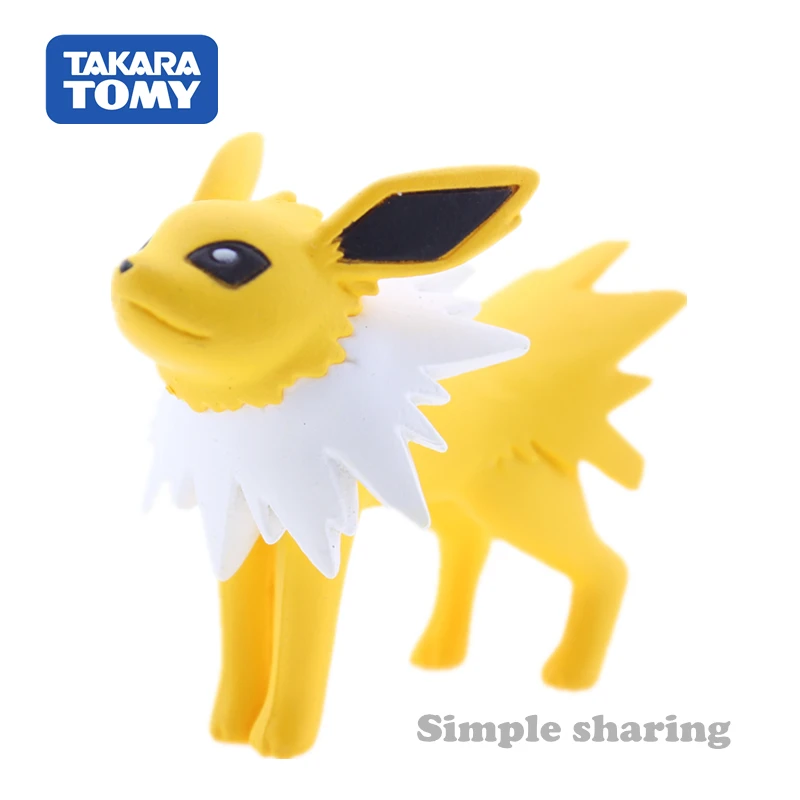 Фигурки Takara Tomy Tomica Pokemon Go марионетка джелтеон карманный монстр монклель EX60 литые миниатюрные лисы Лидер