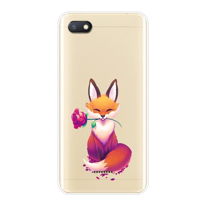 Силиконовый чехол для телефона Pocophone F1 Xiaomi Redmi Note 4 4X5 5A 6 Pro Prime Fox мягкая задняя крышка для Redmi S2 4A 5A 6A 5 Plus