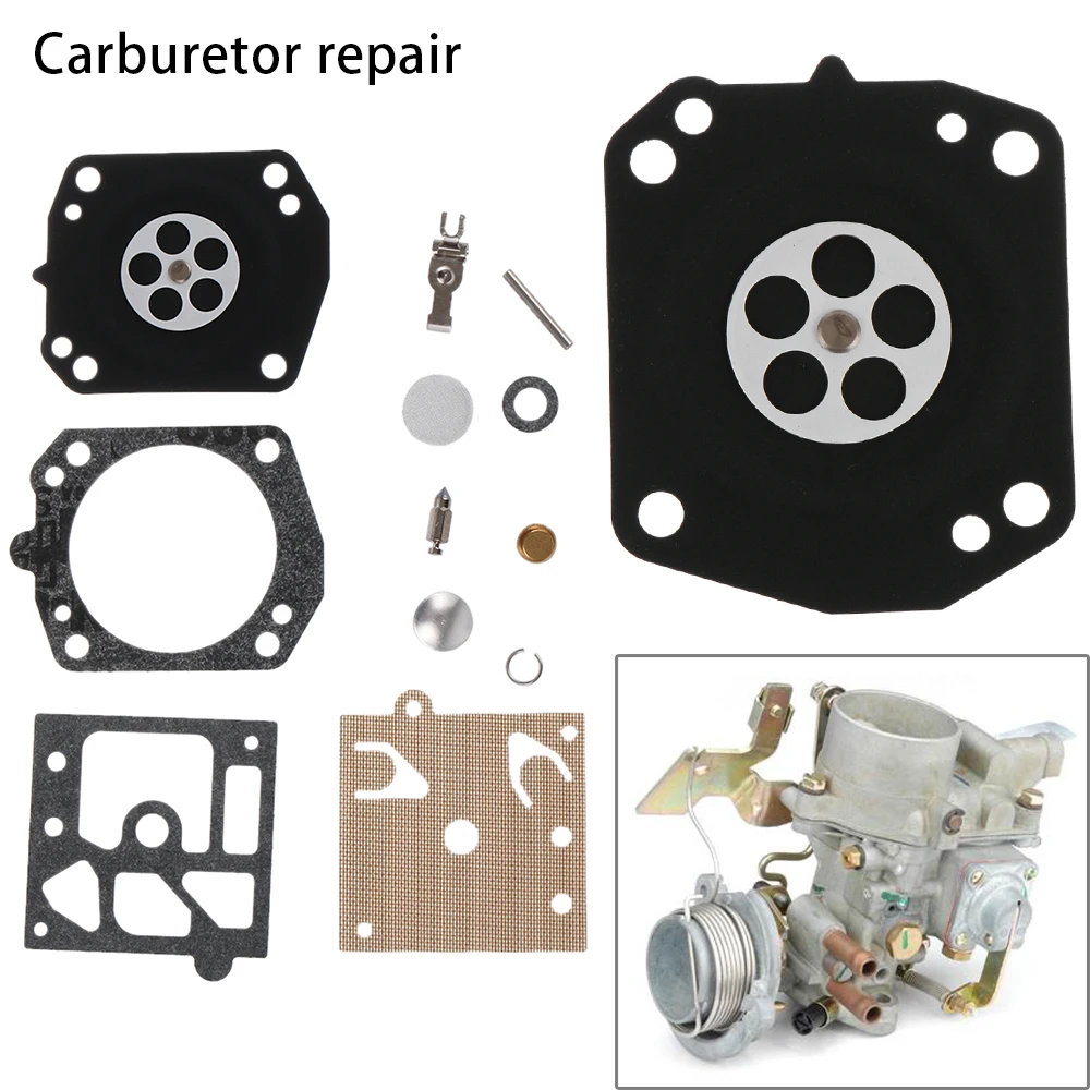 

1 Set For Walbro K22-HDA Carburetor Carb Repair Kit Echo Chainsaw Gasket Needle Diaphragm Homelite Trimmer Replacement Parts