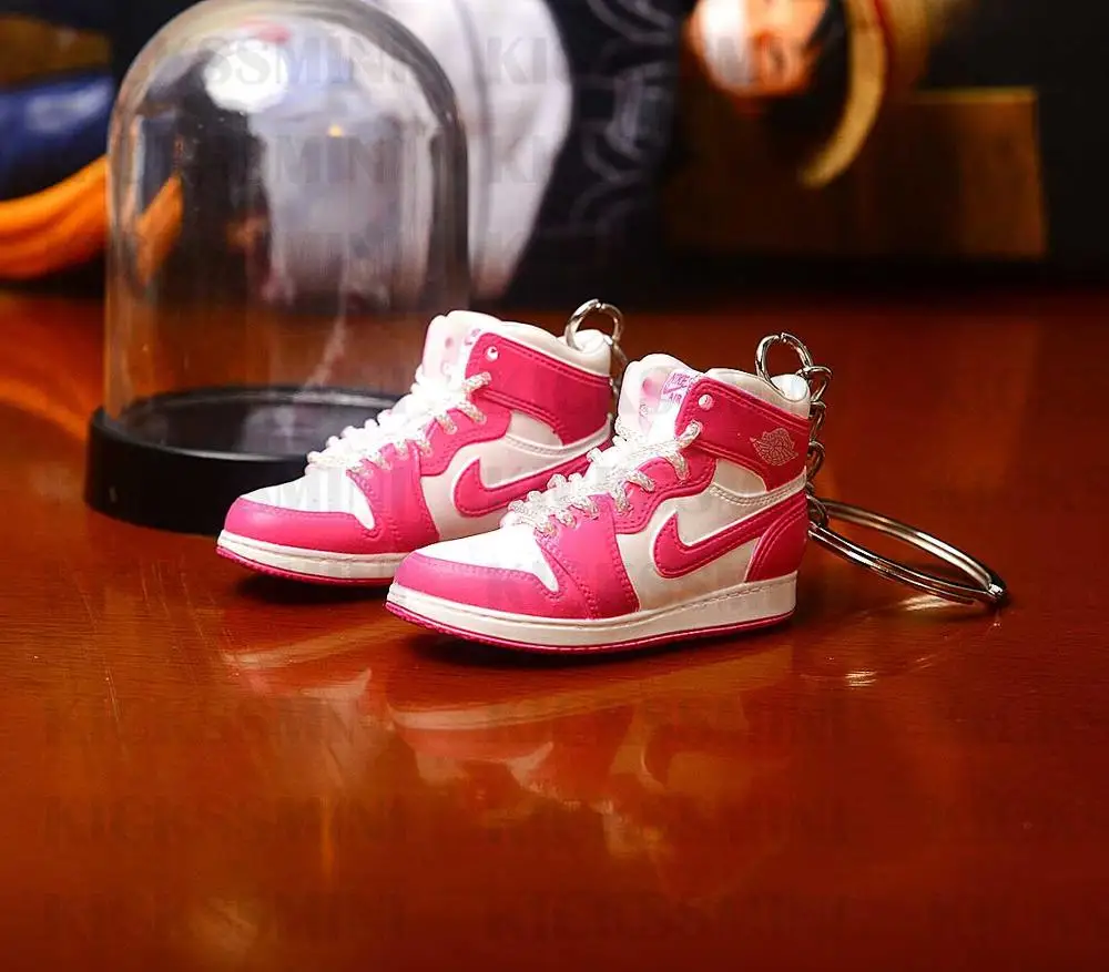 sk005-17 a shoe Фабричные рекламные подарки, Прямая поставка, ручная работа, AJ1, белый, розовый, 1/6 масштаб, 3D мини-обувь, кроссовки, кукла, аксессуар - Цвет: sk005-17 a shoe