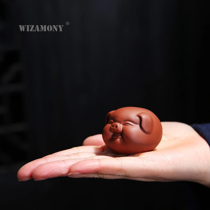 Большая распродажа китайская исинская фиолетовая глина WIZAMONY чайный набор для