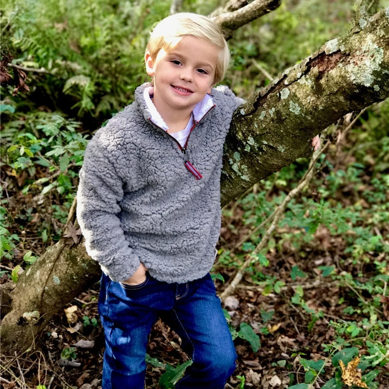 Осенне зимнее флисовое пальто для мальчиков и девочек 10 цветов|Куртки пальто| |