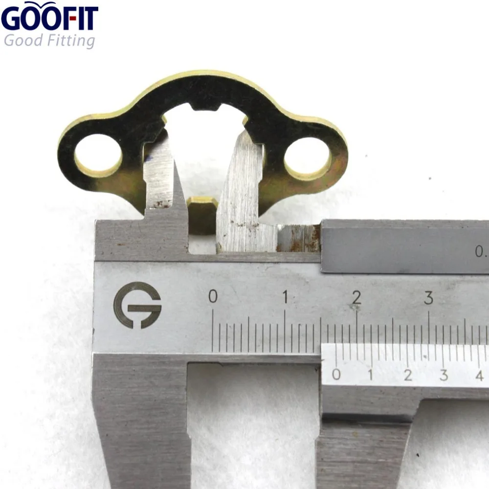GOOFIT 17 мм Звездочка двигателя фиксатор пластины наборы для 50cc-250cc ATV Dirt Bike G044-027 |