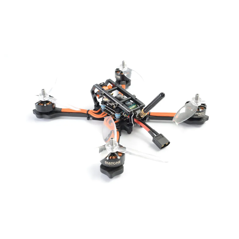 Гоночный Дрон Diatone 2018 год обычный гоночный X 6S FPV PNP F4 OSD TBS 800 МВт 40A 3