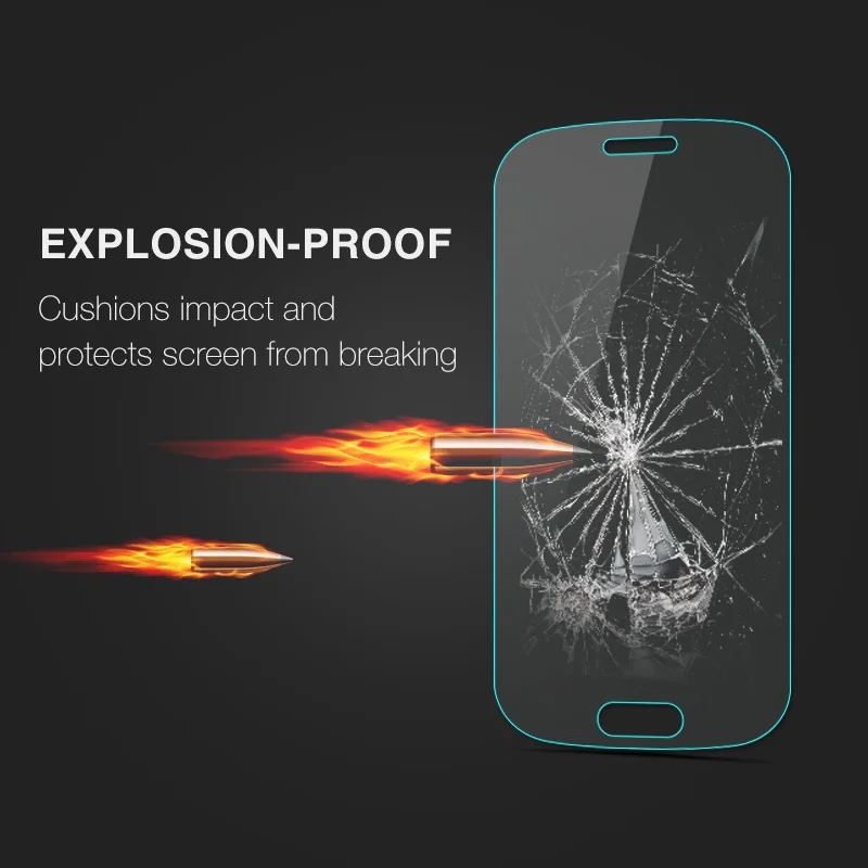 Закаленное стекло для экрана Nicotd 2.5D 9H Защитная пленка Samsung Galaxy ACE 4 G357 G357fz Arc Edge
