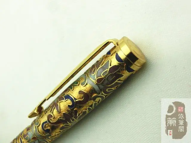 Золотая Звезда 130 авторучка 12k chingtai Изысканная медная фарфоровая рельефная