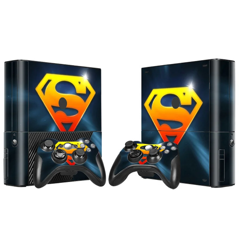 DC Джокер Бэтмен и Супермен пленка Стикеры наклейка для Xbox 360 E консоль и контроллеры Скины Стикеры s для Xbox360 E винил
