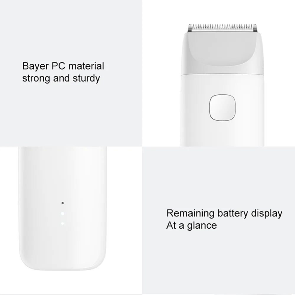 Xiaomi MiTu Детская электрическая машинка для стрижки волос Mijia USB Перезаряжаемый триммер для волос водостойкий клипер инструмент для стрижки детей от Youpin