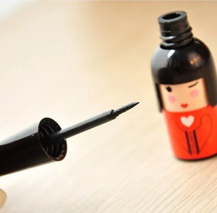 Новая женская косметика для ухода за глазами милая черная водостойкая жидкая