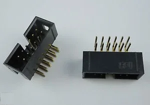 10 шт. прямоугольные штекеры 2 54 мм 2x6 Pin 12 P 0 64 мм|socket service|header cableheader socket |