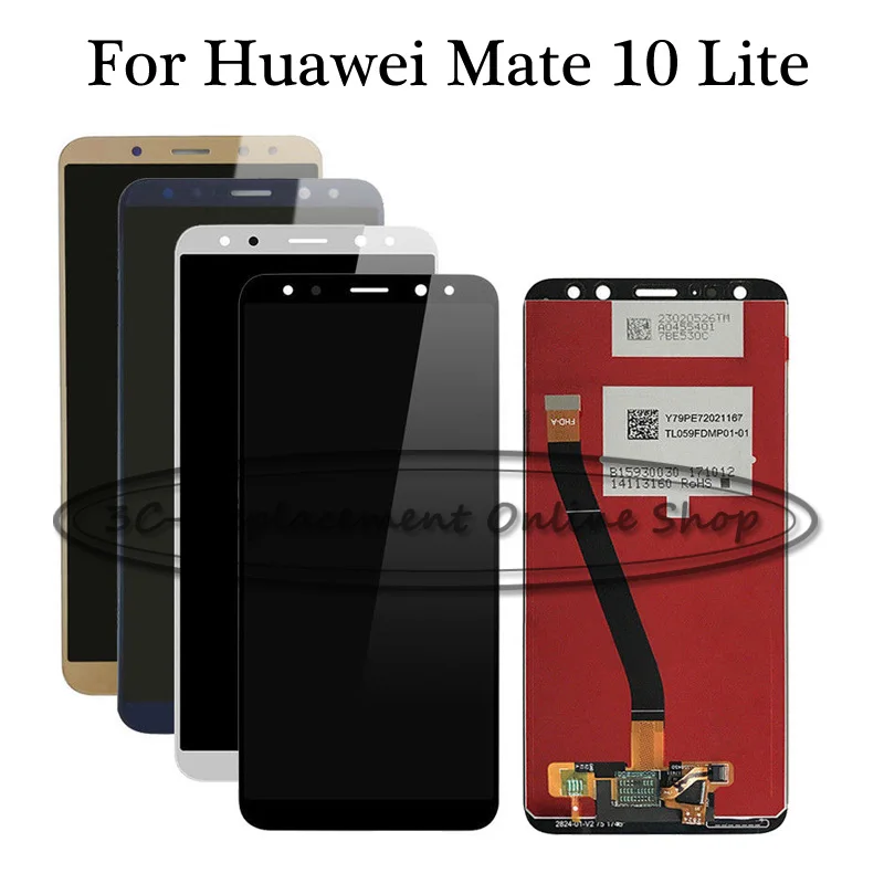 Высокое качество для huawei mate 10 ALP-L09 ALP-L29 ЖК-дисплей дигитайзер сенсорный экран панель стекло для huawei mate 10 Pro ЖК-экран